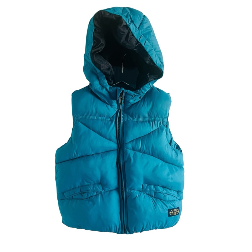 Zara Baby Boy Collection Hooded Puffer Vest